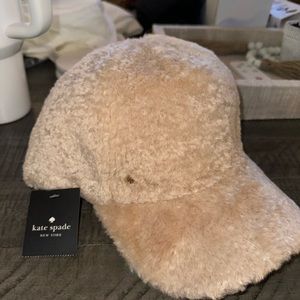 Brand new Kate spade Sherpa hat